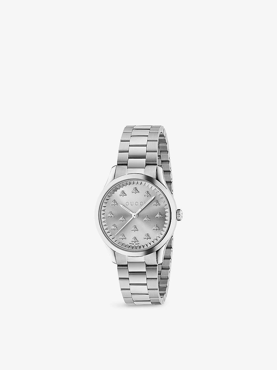 YA1265031 G-Timeless stainless-steel quartz watch - 1