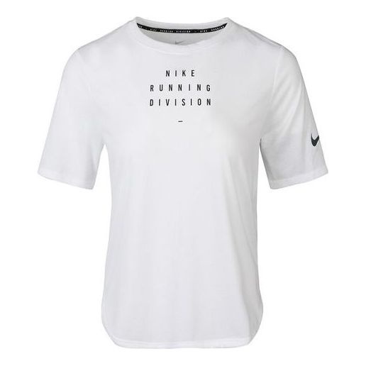 (WMNS) Nike SS20 Athleisure Casual Sports Short Sleeve White CV1876-100 - 1