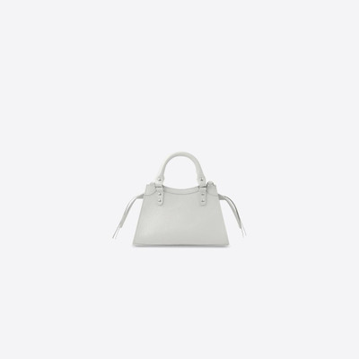 BALENCIAGA Women's Neo Classic Mini Handbag in White outlook