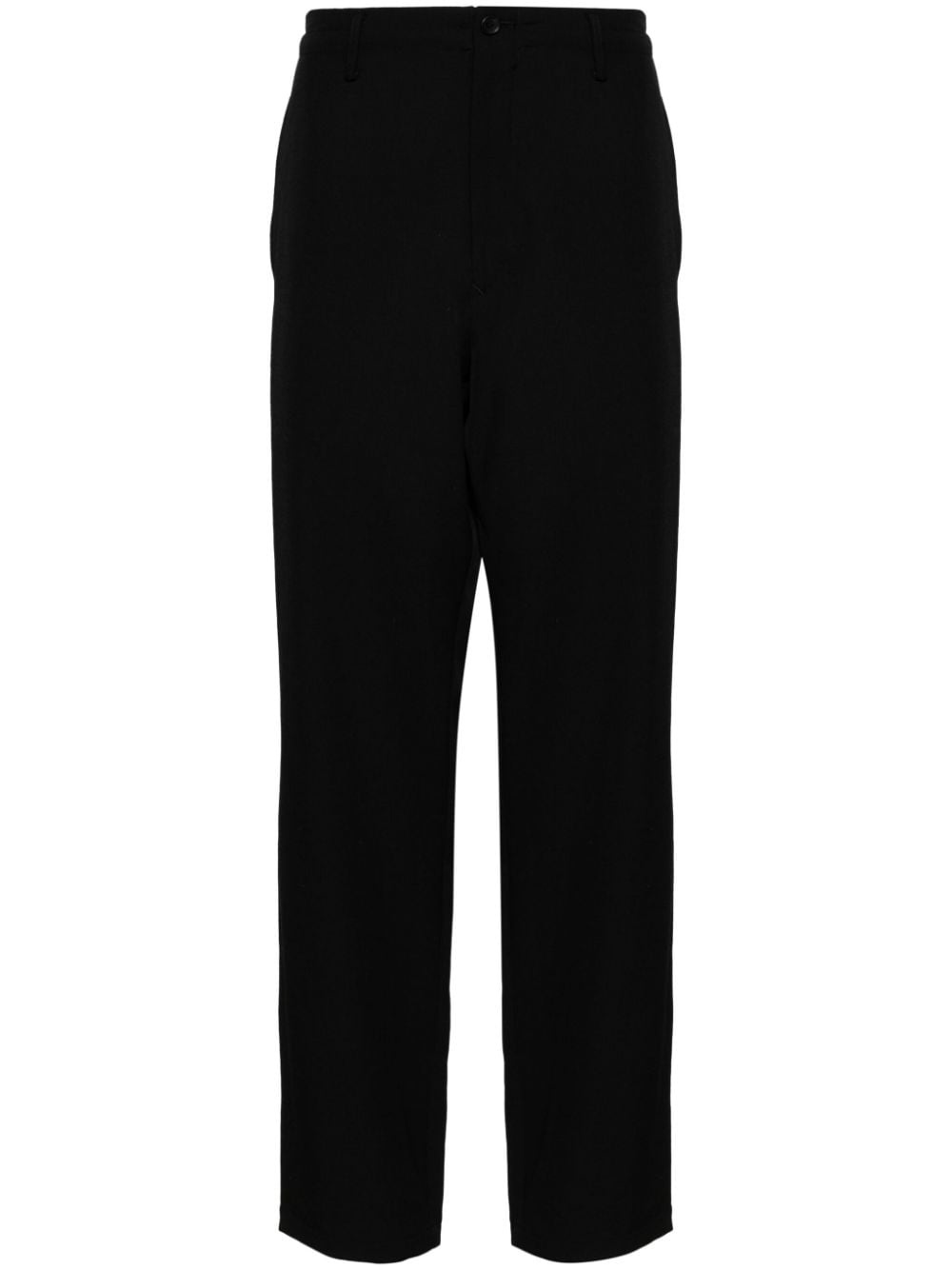 Gabardine J wool tapered trousers - 1