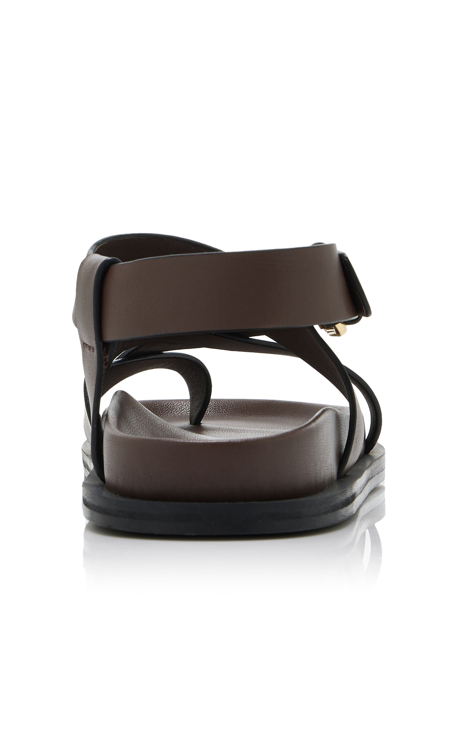 Elbert Leather Sandals brown - 5