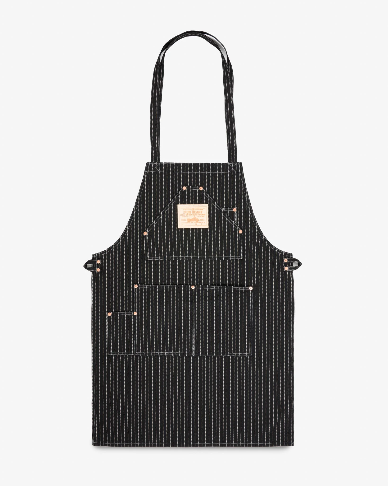 12OZ WABASH APRON - BLACK - 1
