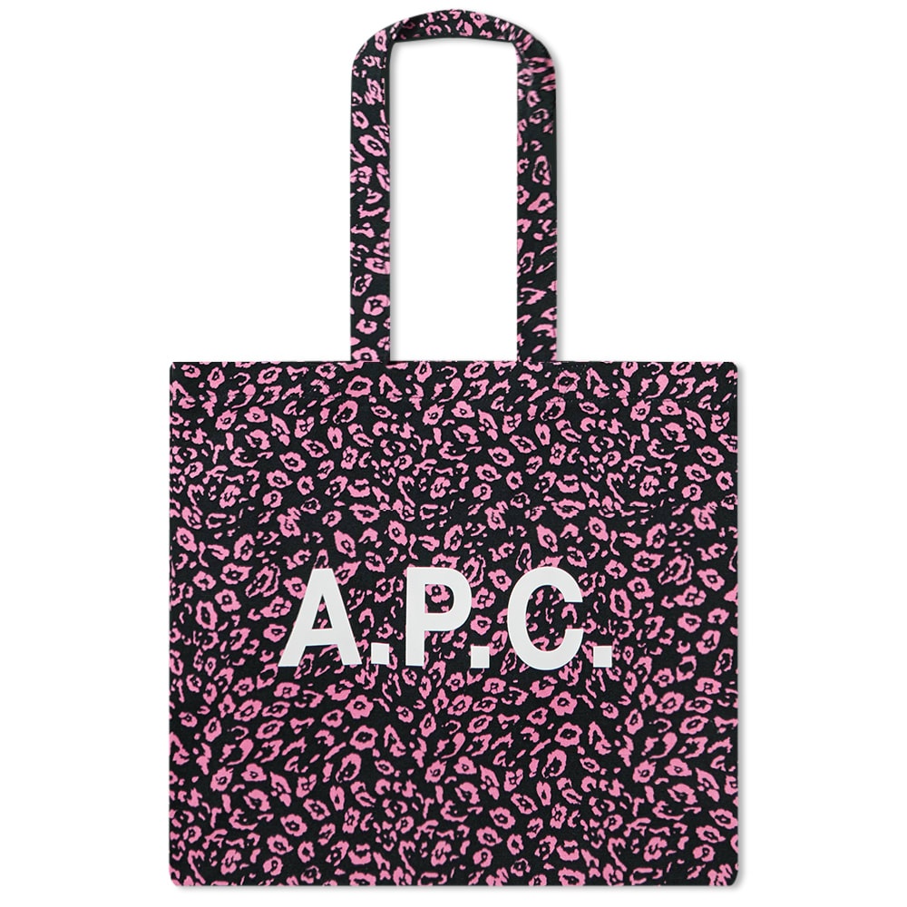 A.P.C. Diane Leopard Large Tote - 1