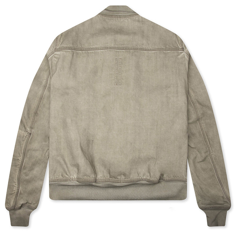 Rick Owens DRKSHDW BAUHAUS FLIGHT DENIM BOMBER JACKET - SAND outlook