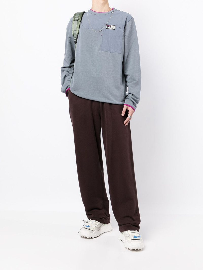 FILA recycled cotton-blend sweatshirt outlook