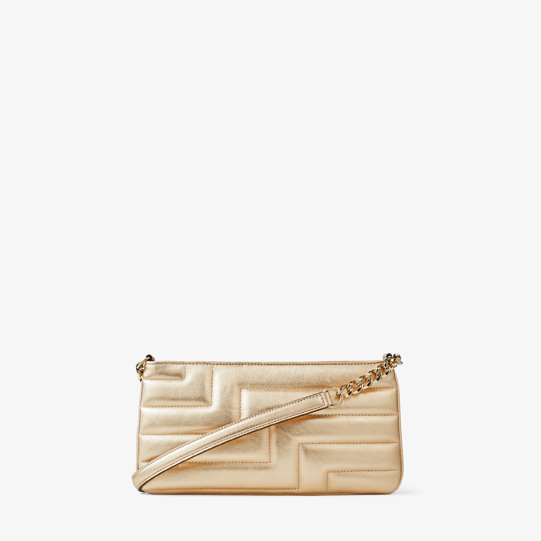 Avenue Slim Shoulder
Gold Avenue Metallic Nappa Shoulder Bag - 5