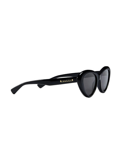 GUCCI cat-eye tinted sunglasses outlook