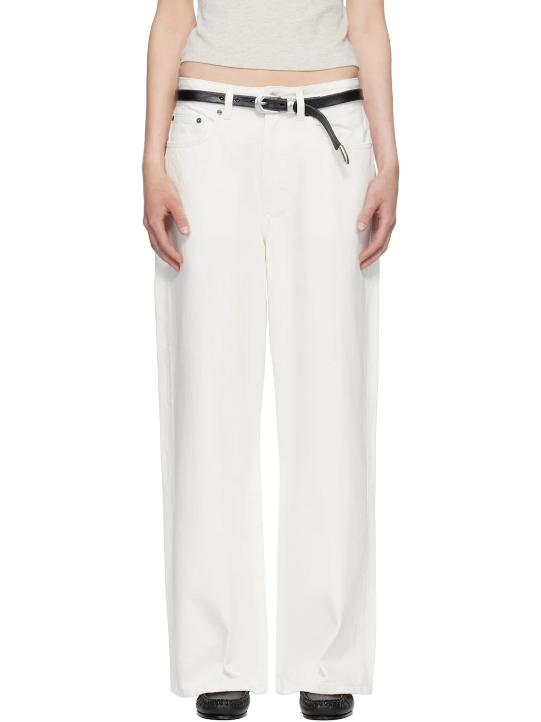 White Belem Jeans - 1