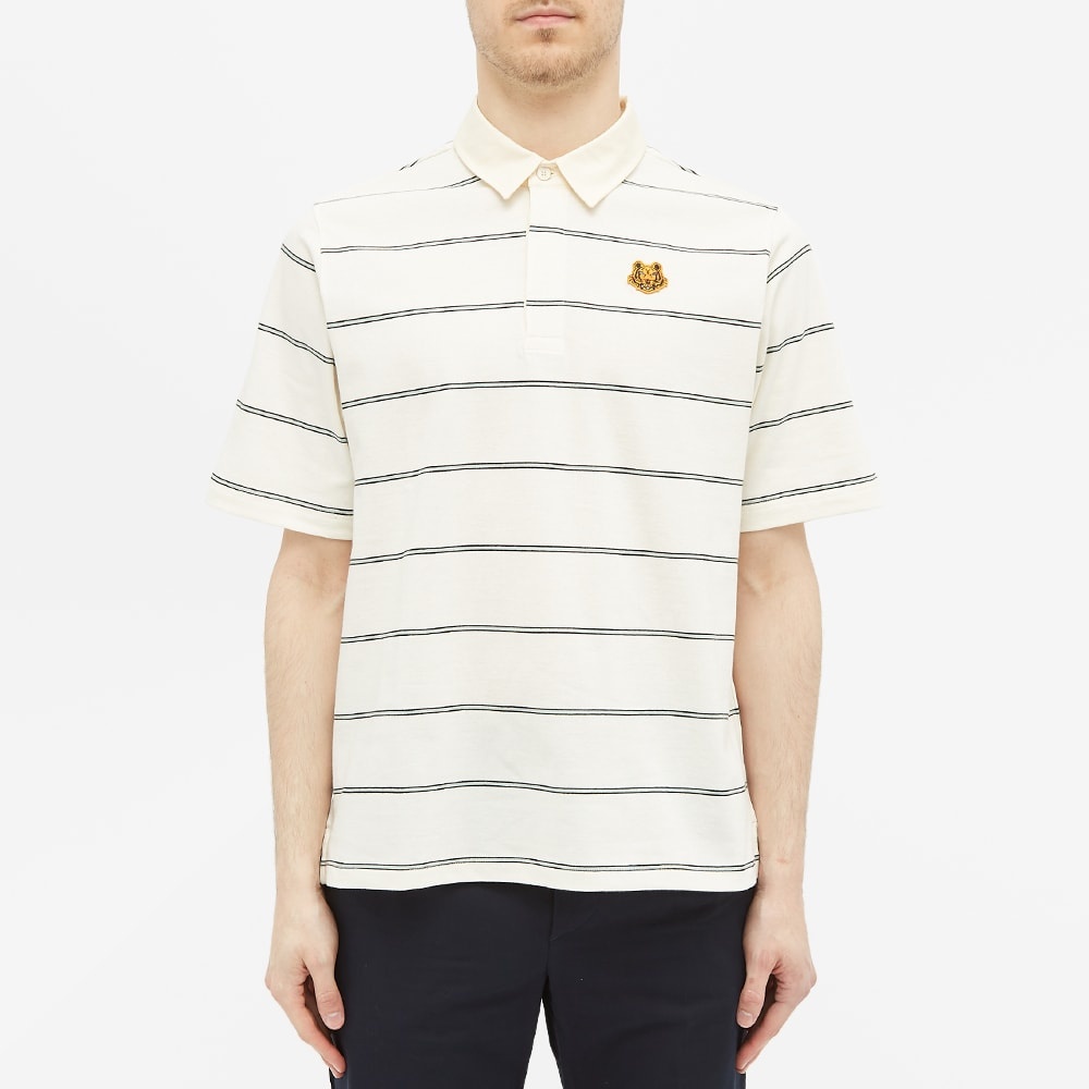 Kenzo Tiger Crest Stripe Polo - 4