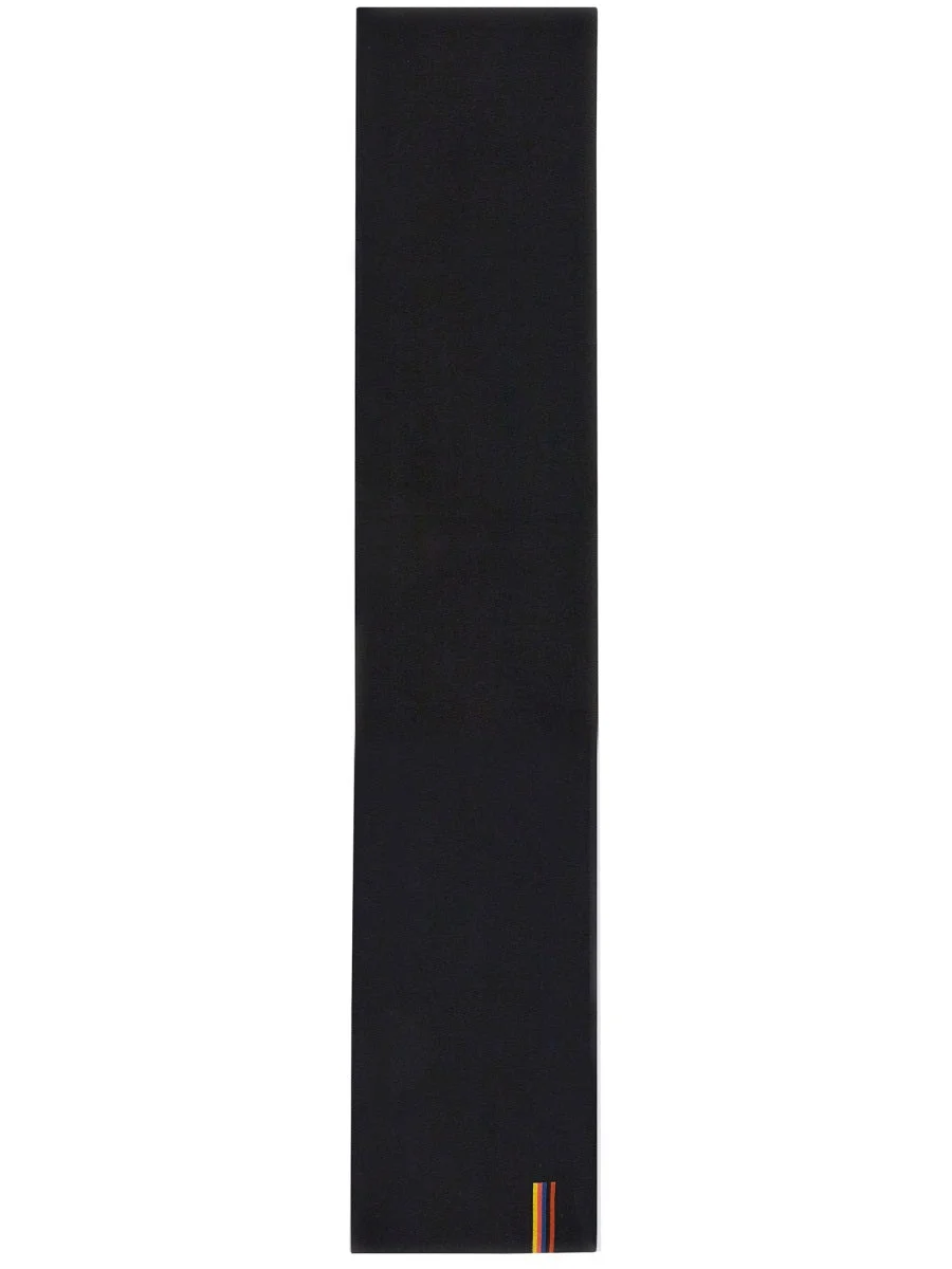 Paul Smith Men Scarf With Artist Stripe Detail - 1