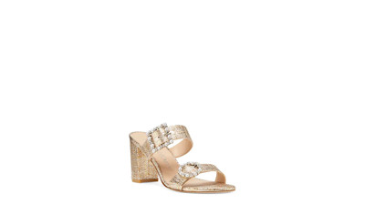 Stuart Weitzman PEARL GEO BUCKLE 75 SLIDE outlook