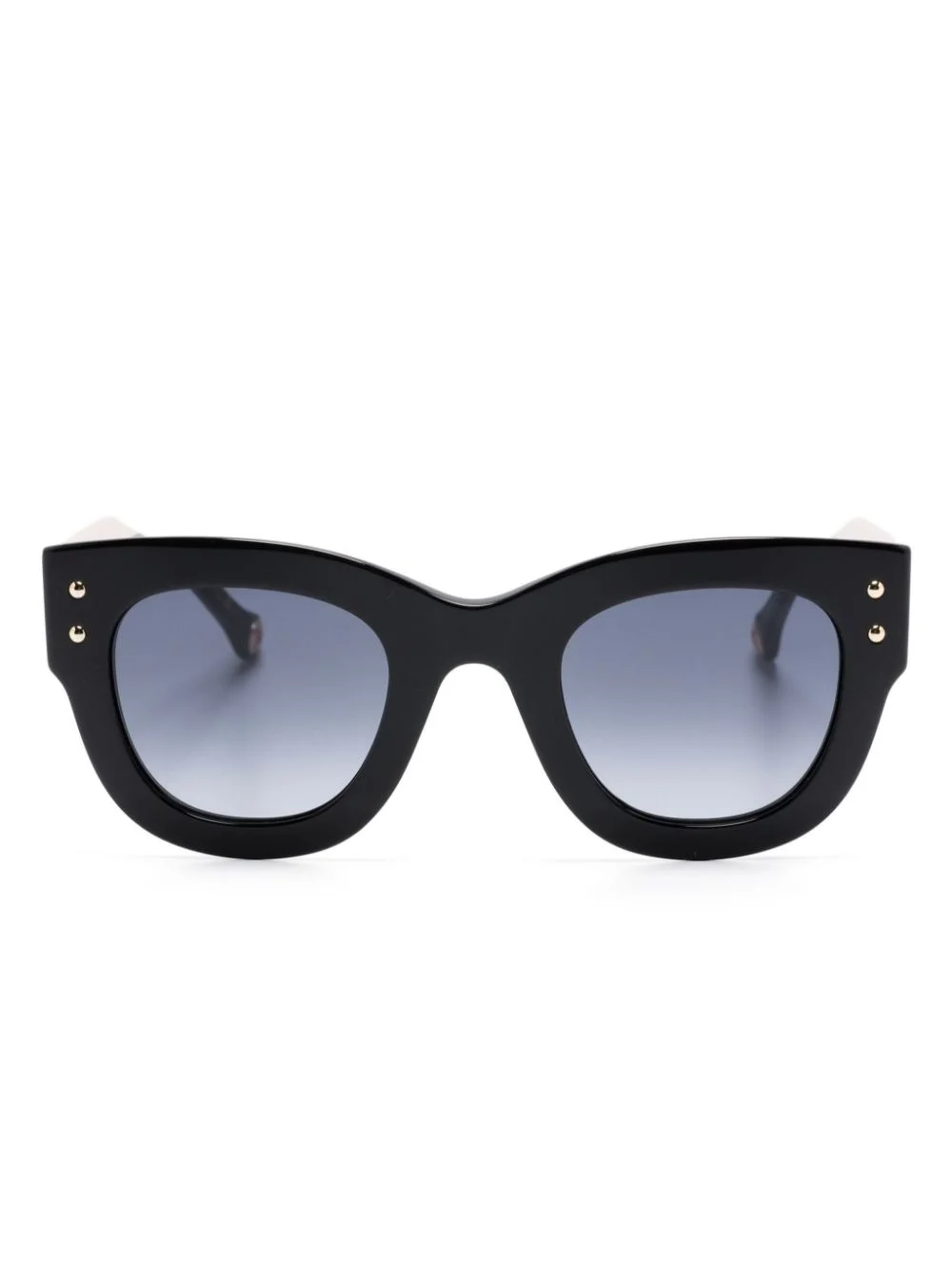 round-frame sunglasses - 1