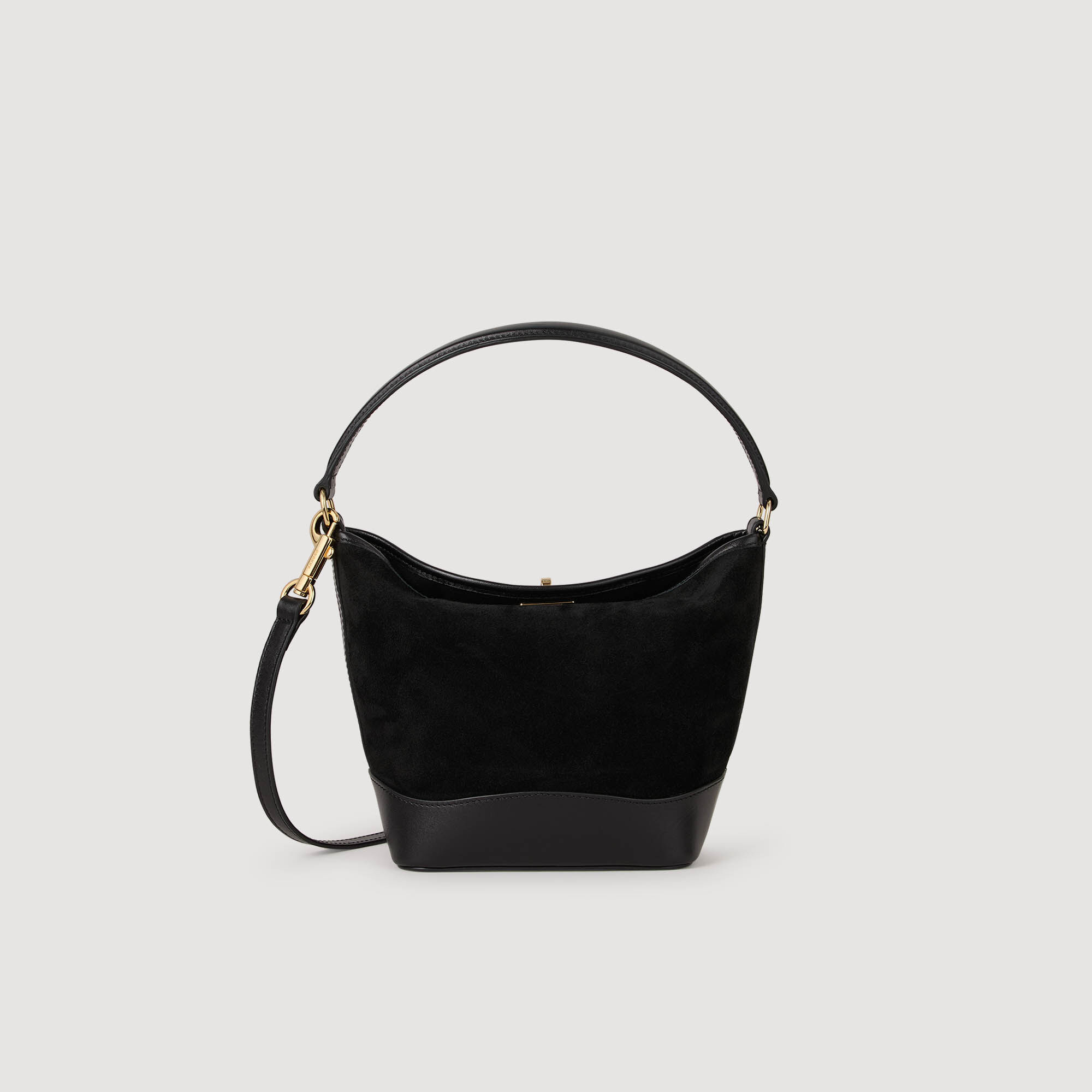 TANGOSO MINI SUEDE AND LEATHER BAG - 3