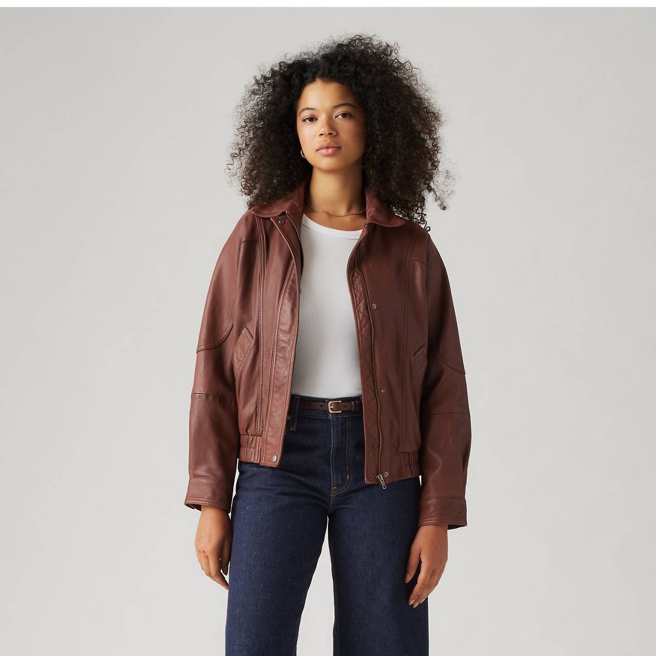 LAWTON LEATHER JACKET - 2