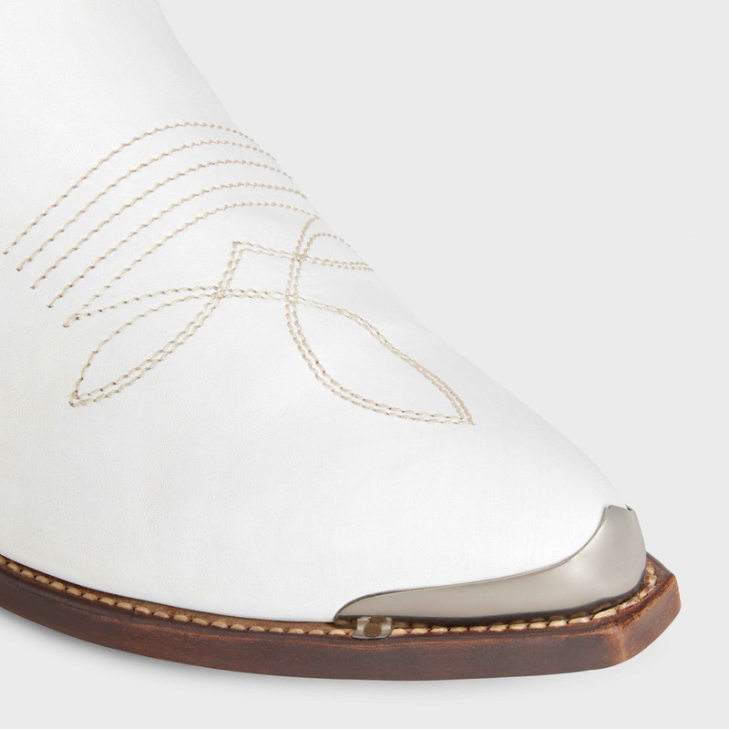 CRUISER BOOTS CHELSEA WITH METAL TOE in PAINTED CALFSKIN 4