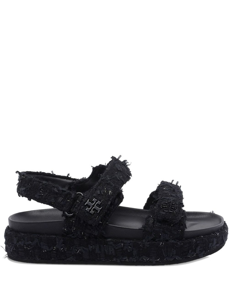 logo open toe sandals 1