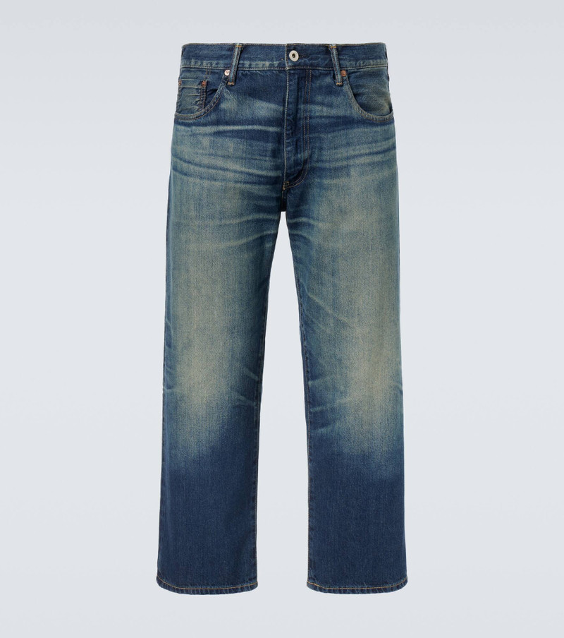 Faded straight jeans - 1