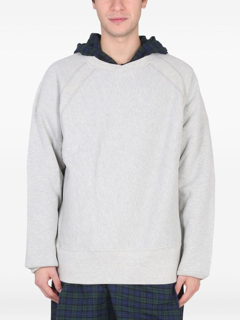 cotton-blend hoodie 1