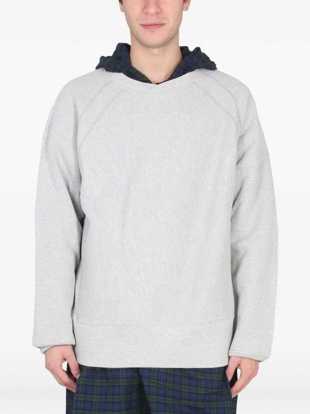 cotton-blend hoodie - 1