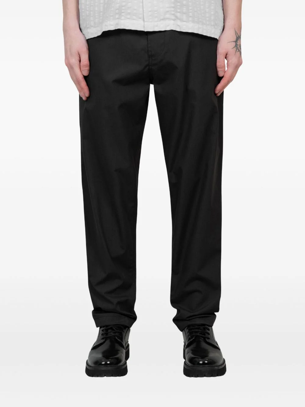 military-style chinos - 1