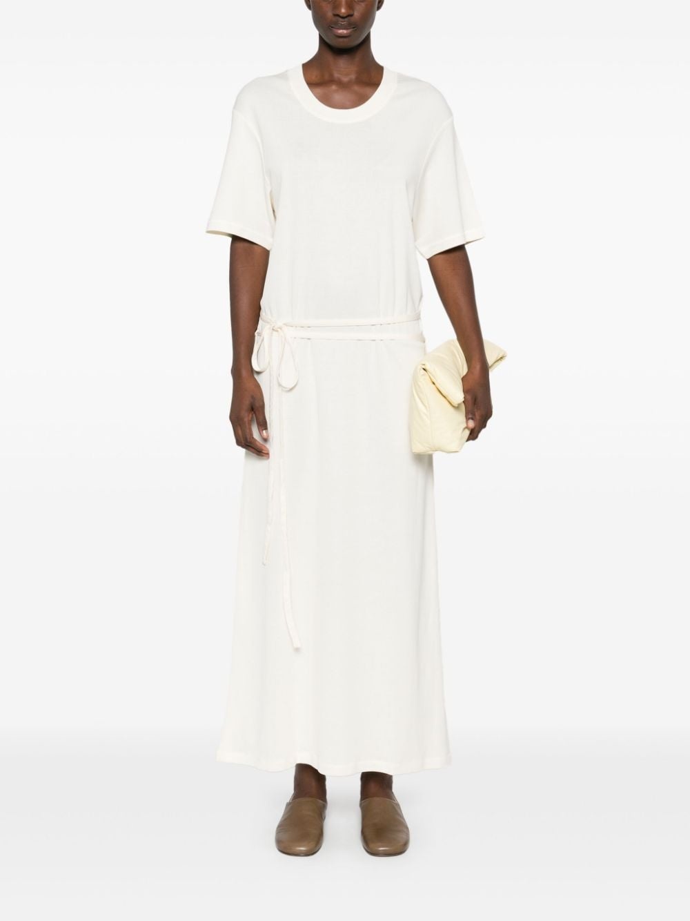 belted maxi dress - 2