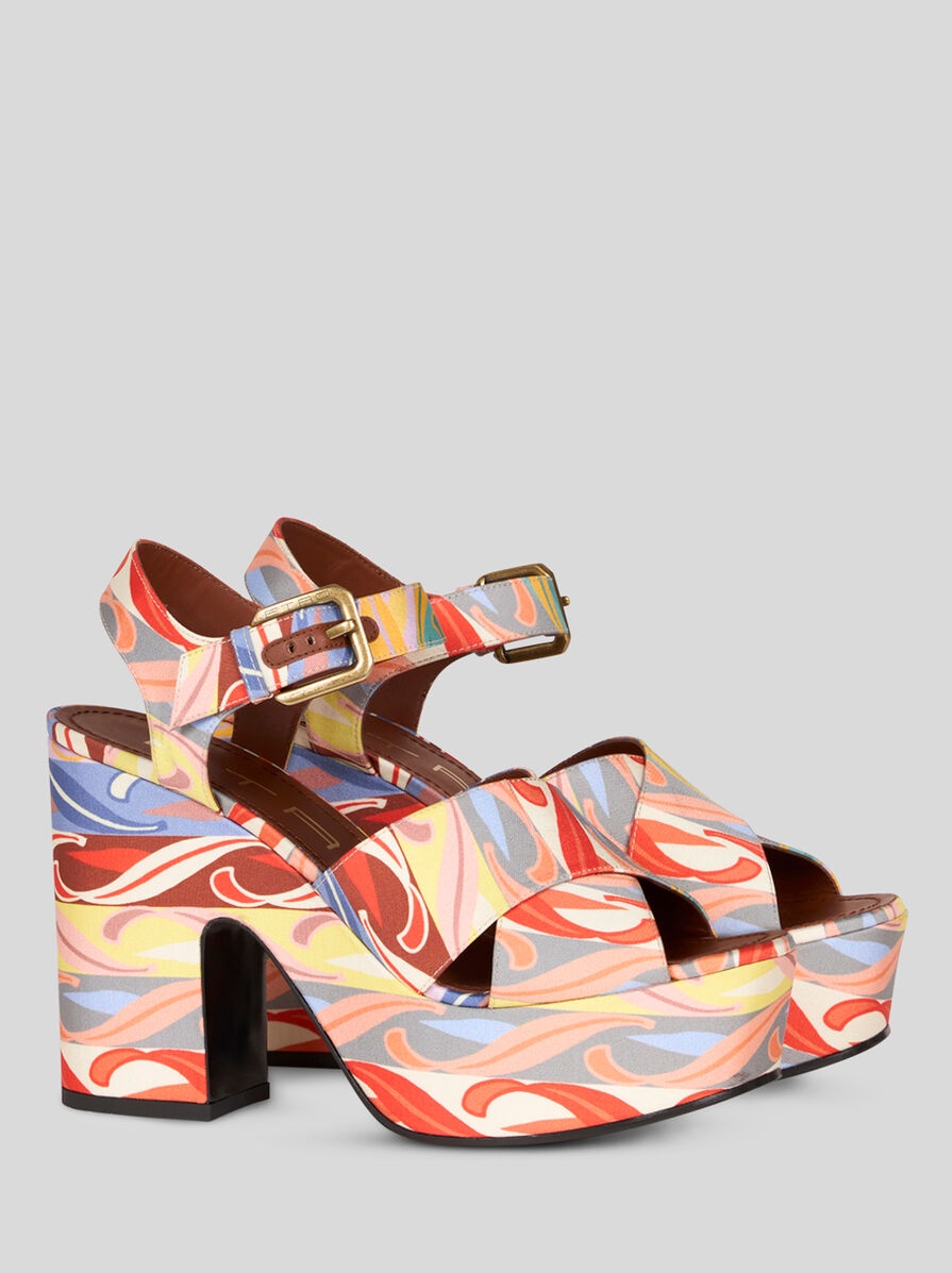 ETRO SUMMER PLATFORM SANDALS - 2