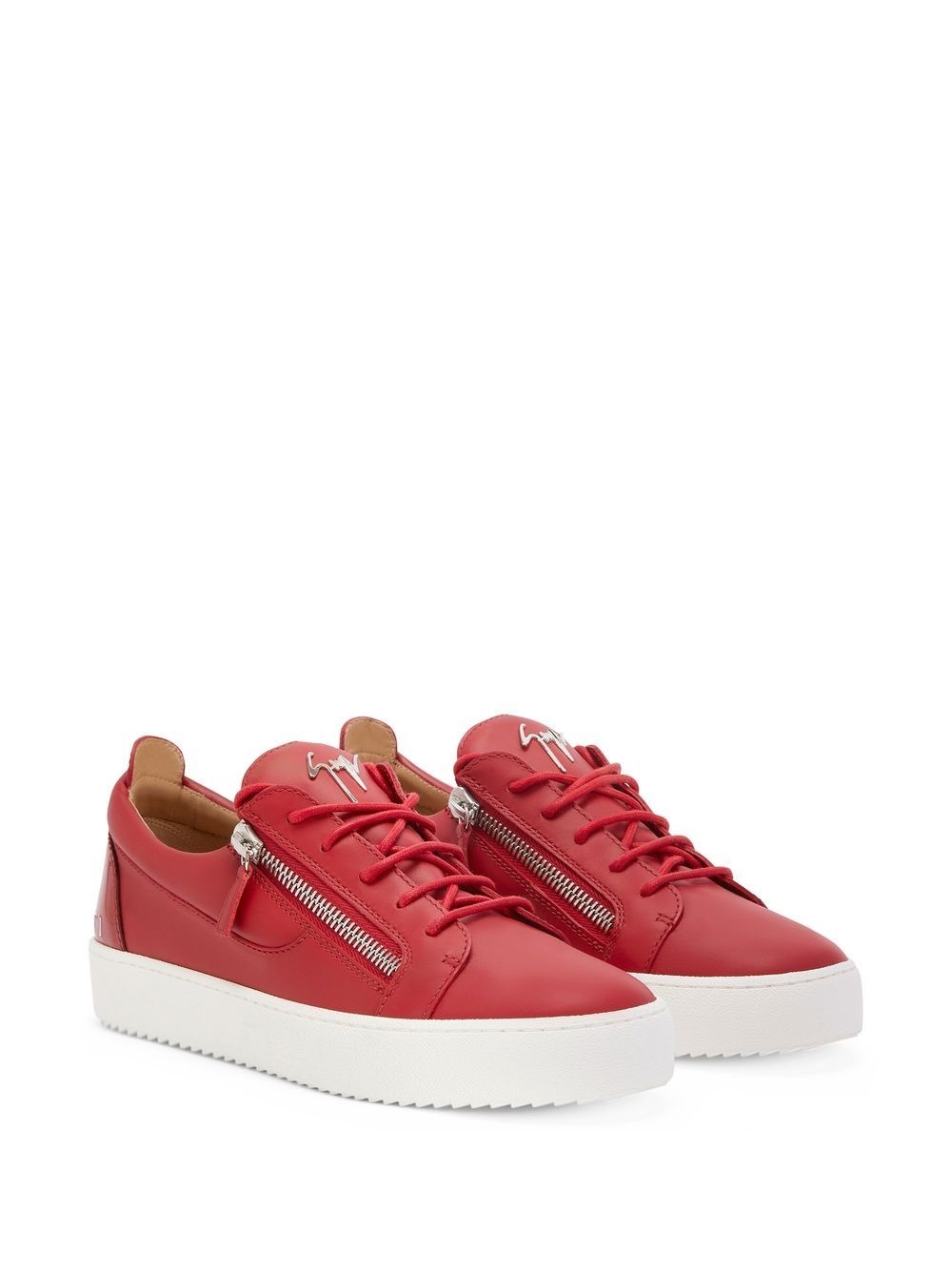 Frankie zip-details sneakers - 2