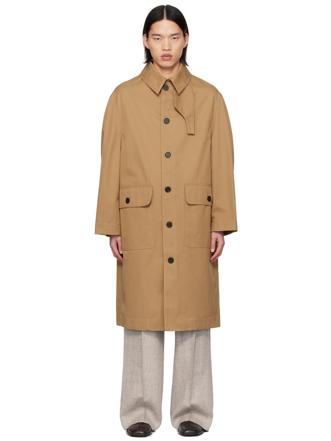 Tan Cedric Coat - 1