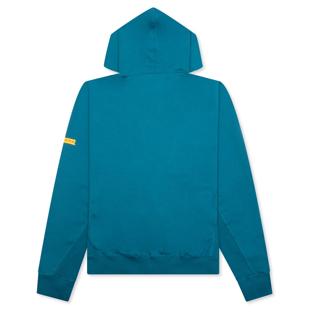 SCRIBBLE LOGO HOODIE - RIVER - 2