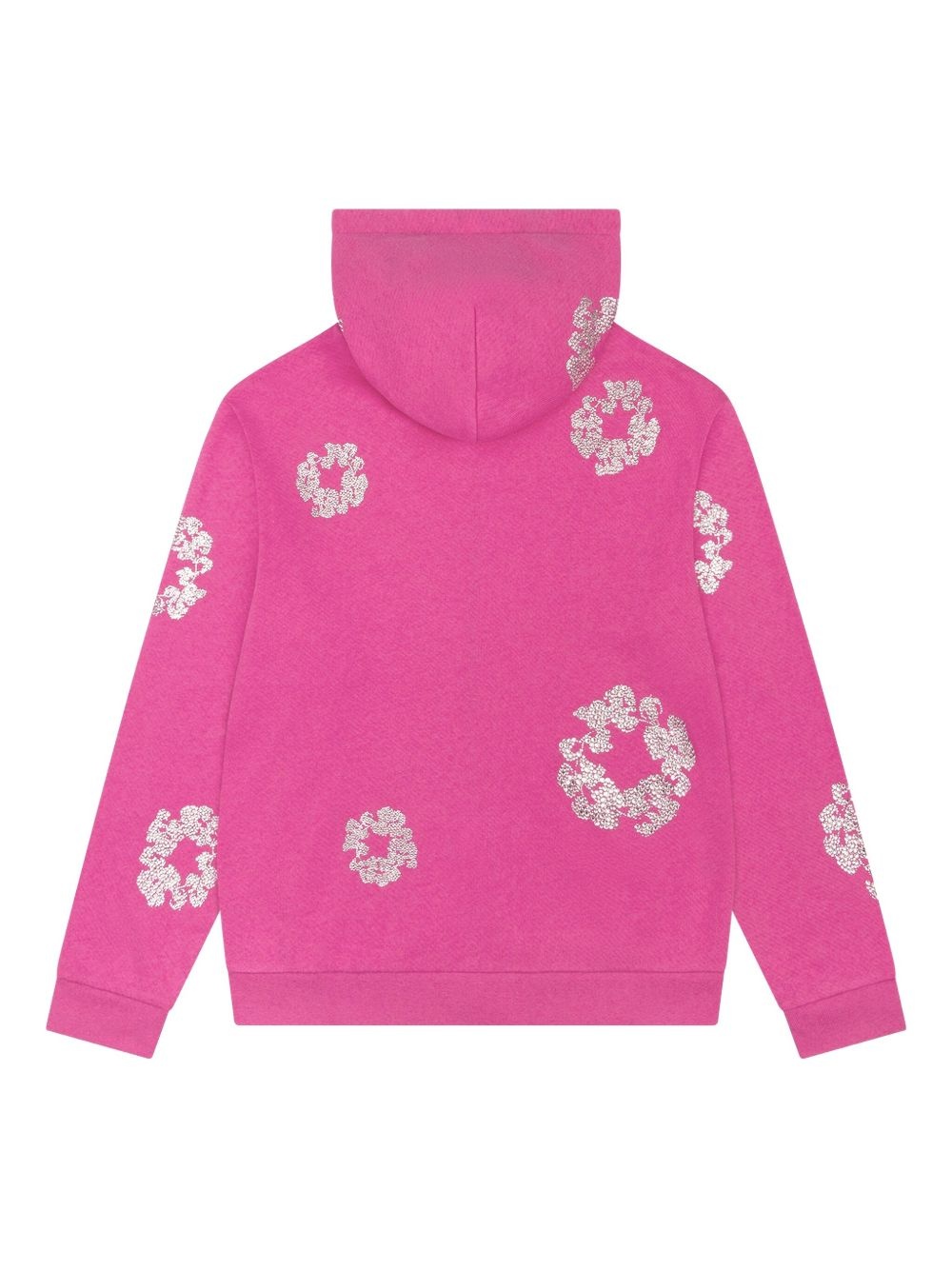 Swarovski Wreath "Pink" zip hoodie - 2