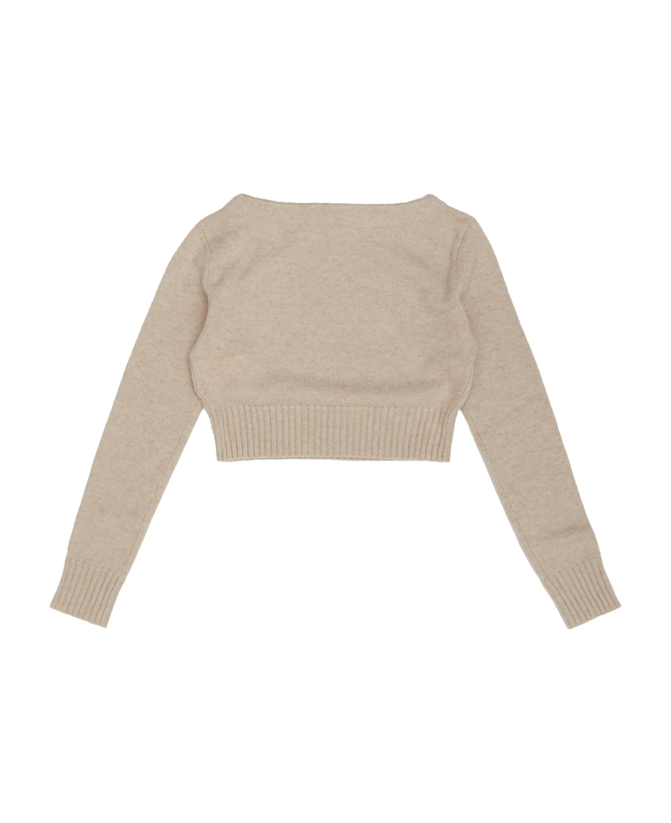 Longsleeved Knitted Jumper - 2