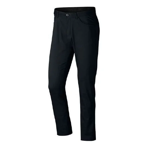 Nike Solid Color Outdoor Golf Casual Long Pants Black 891925-010 - 1