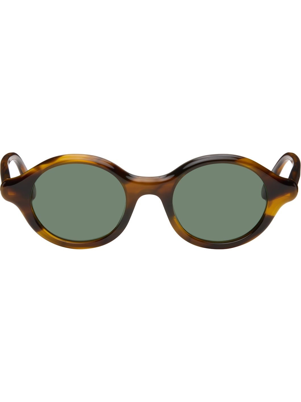 Brown Epsilon Slim Sunglasses - 1