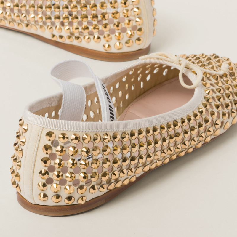 Miu Miu Satin ballerinas outlook