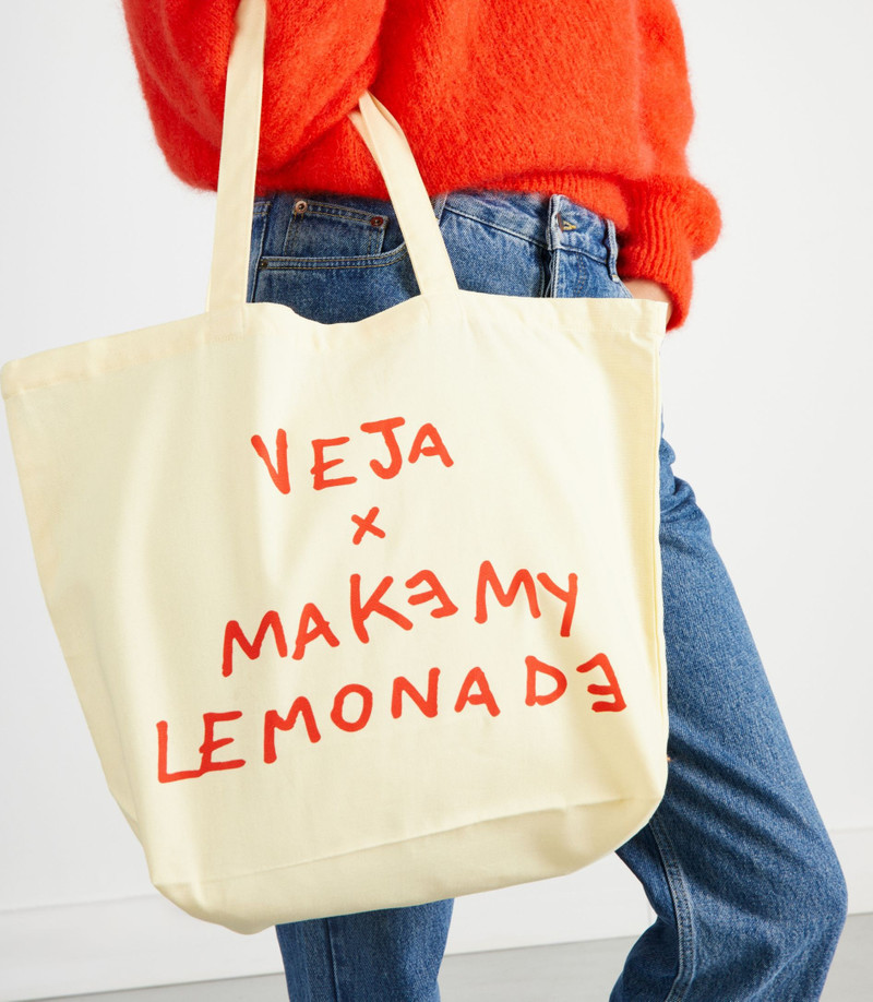 TOTE BAG VEJA X MAKE MY LEMONADE 4