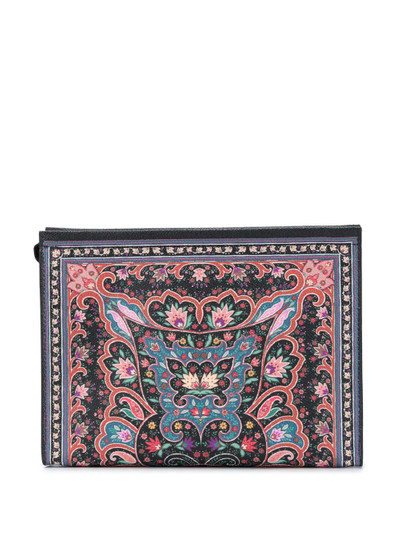 Etro floral-print makeup bag outlook