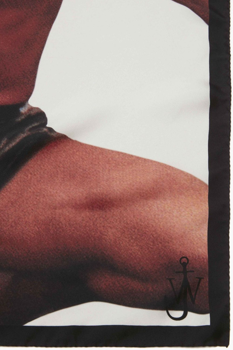 PRINTED SILK SCARF 3