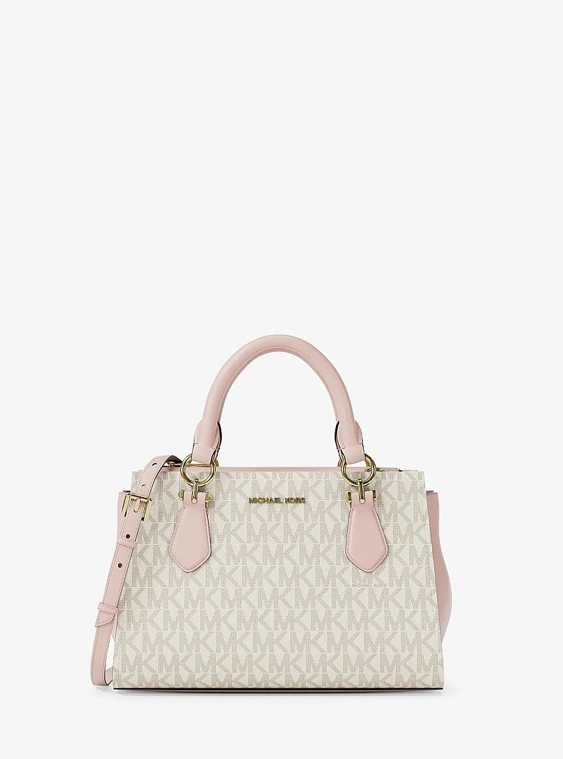 Marilyn Small Signature Logo Messenger Bag - 1