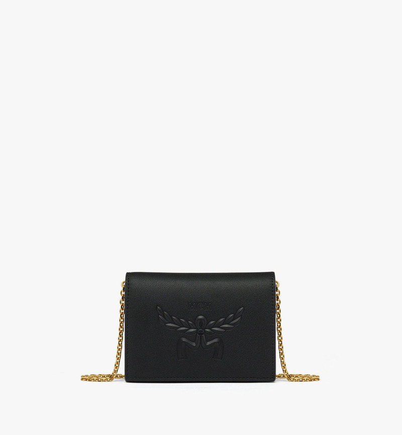 Himmel Chain Wallet in Laurel Calf Leather 1