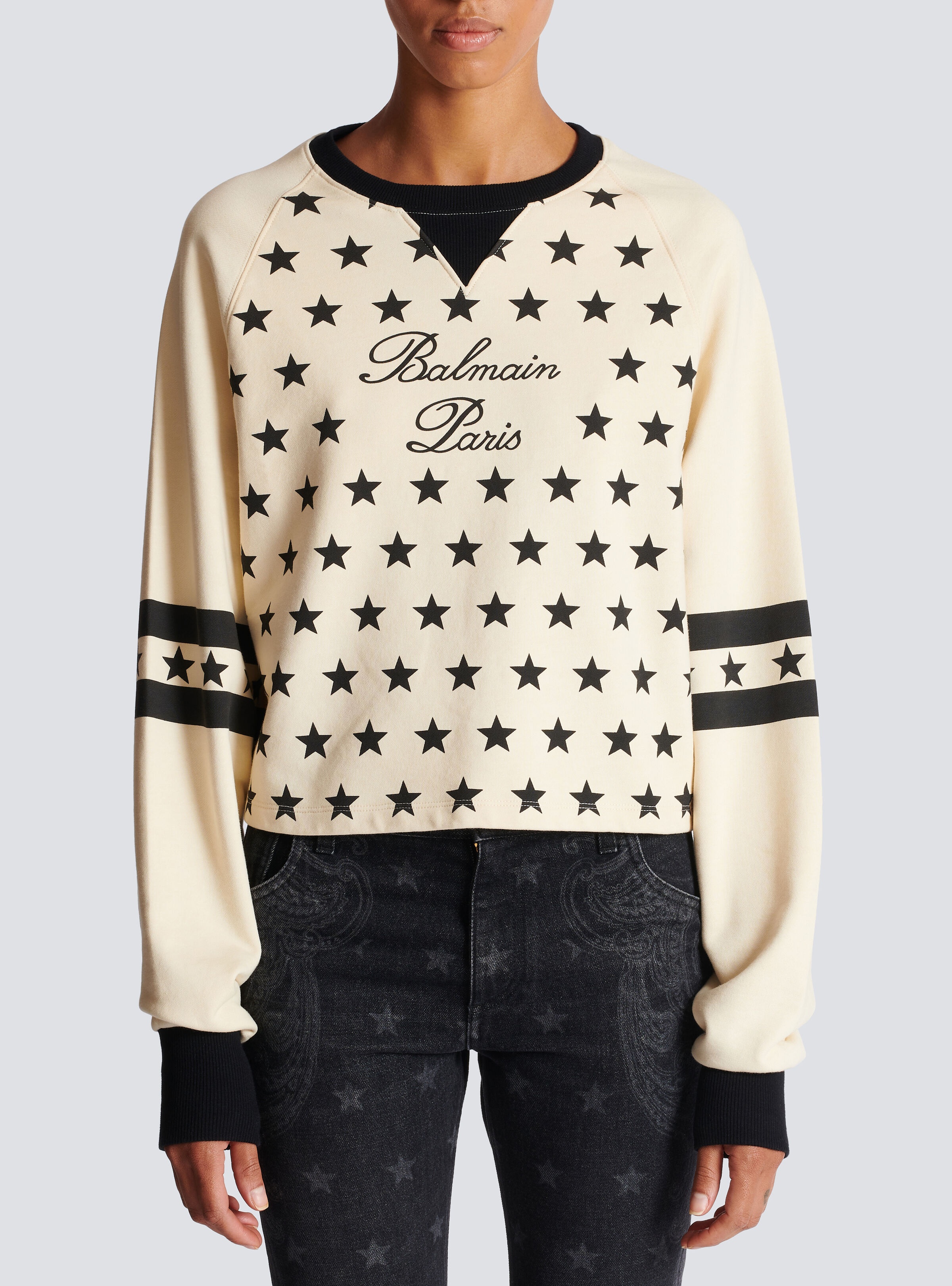 Balmain Signature stars sweater - 5