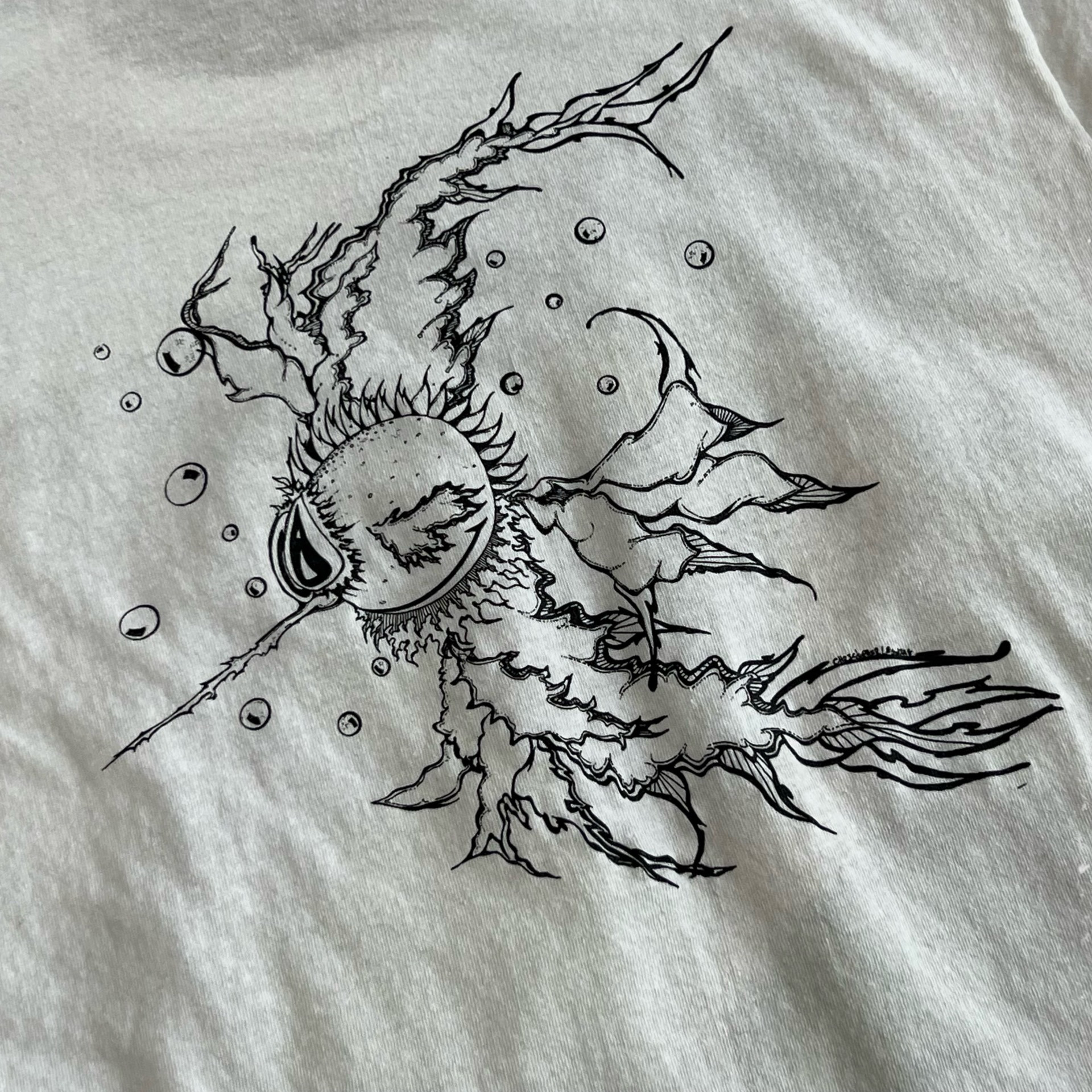 Final Blow - Vintage 1980s Acid Art Blotter Obscure T-Shirt SZ L - 7