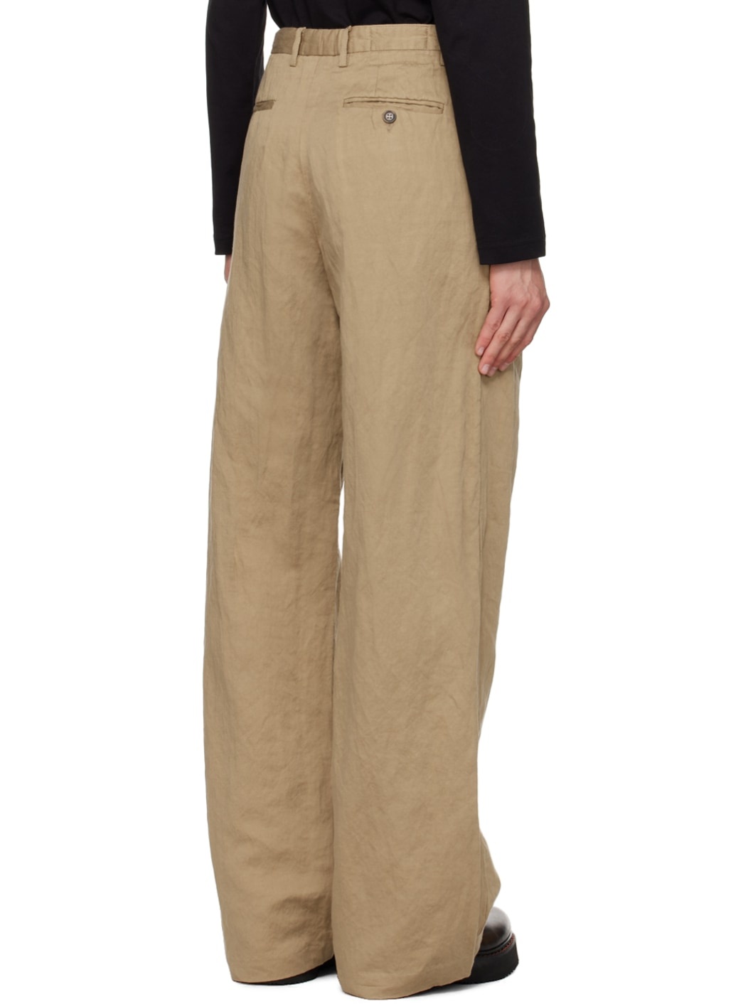 Beige Damon Trousers - 3