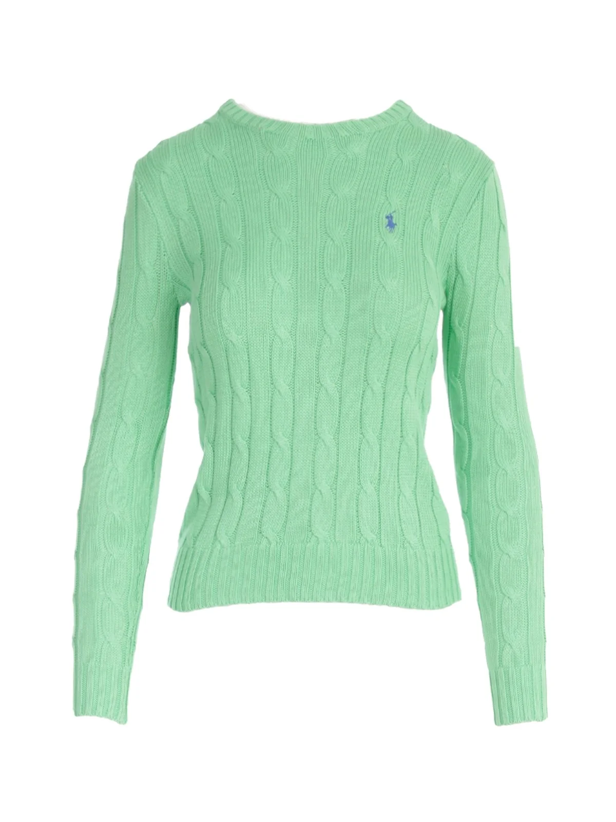 Crew Neck L/S Sweater W/Braids - 1