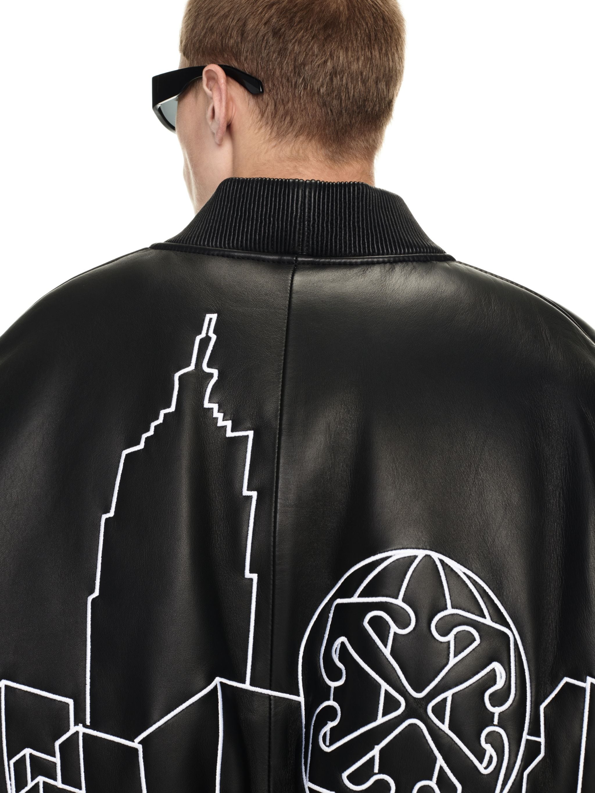 Skyline Leather Over Varsity - 5