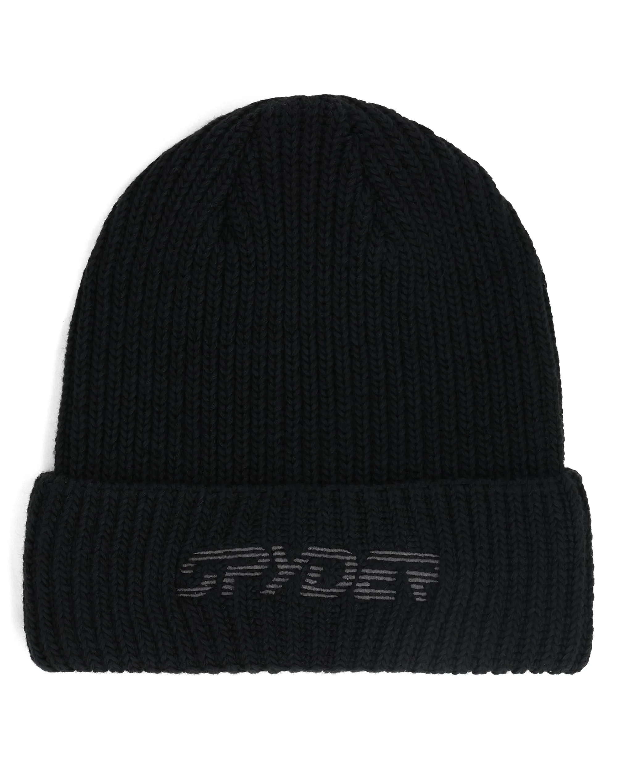 Mens Logan Beanie - Black - 1