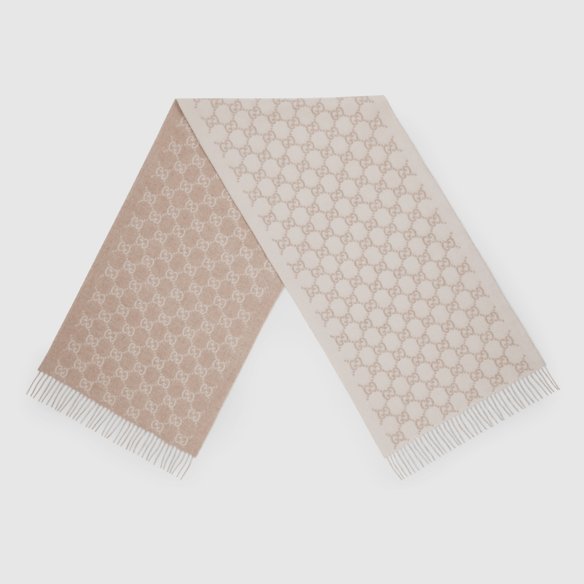 GG cashmere shawl - 2