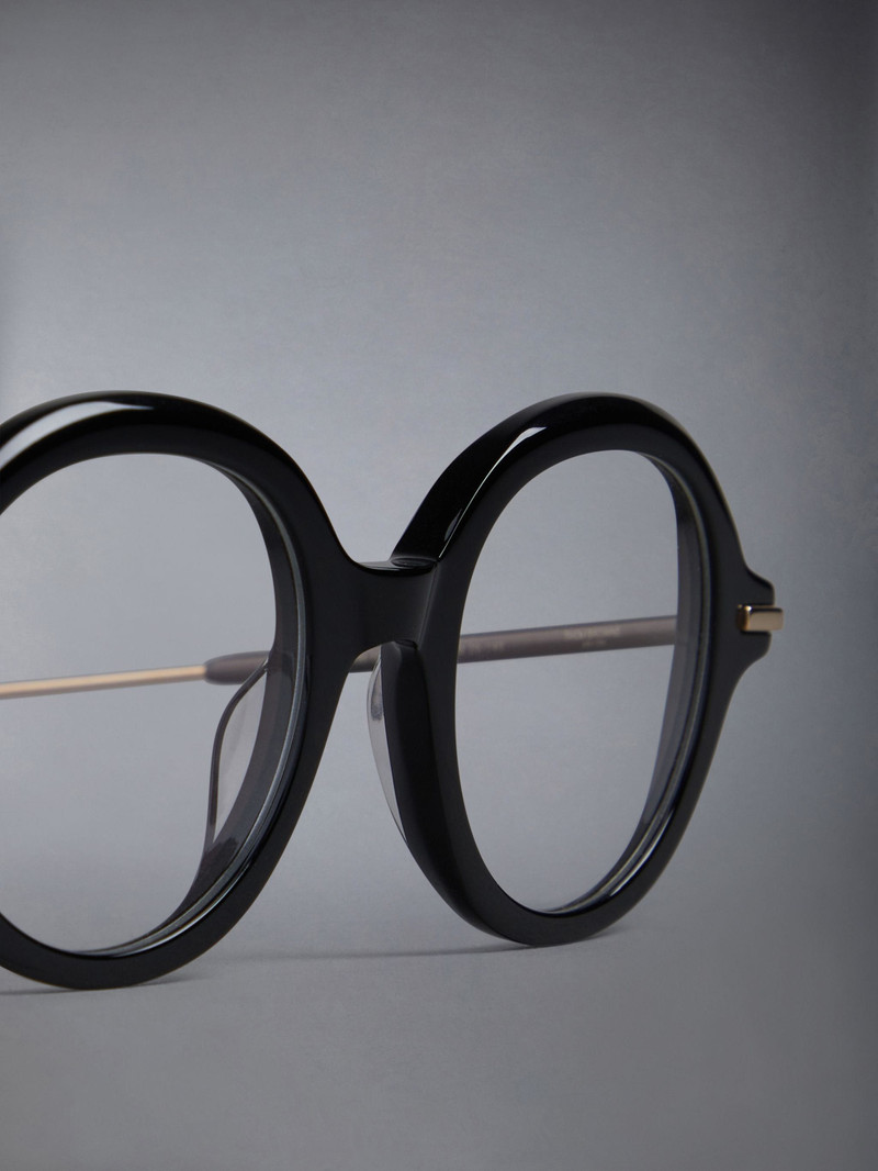 ROUND EYEGLASSES IN ACETATE AND TITANIUM 5