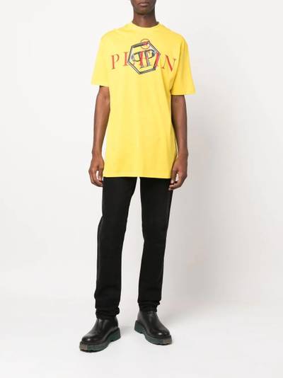 PHILIPP PLEIN logo-print cotton T-shirt outlook