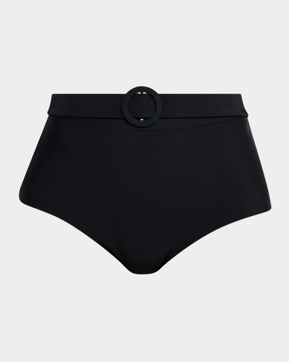 Danica Belted High-Waist Bikini Bottoms - 1