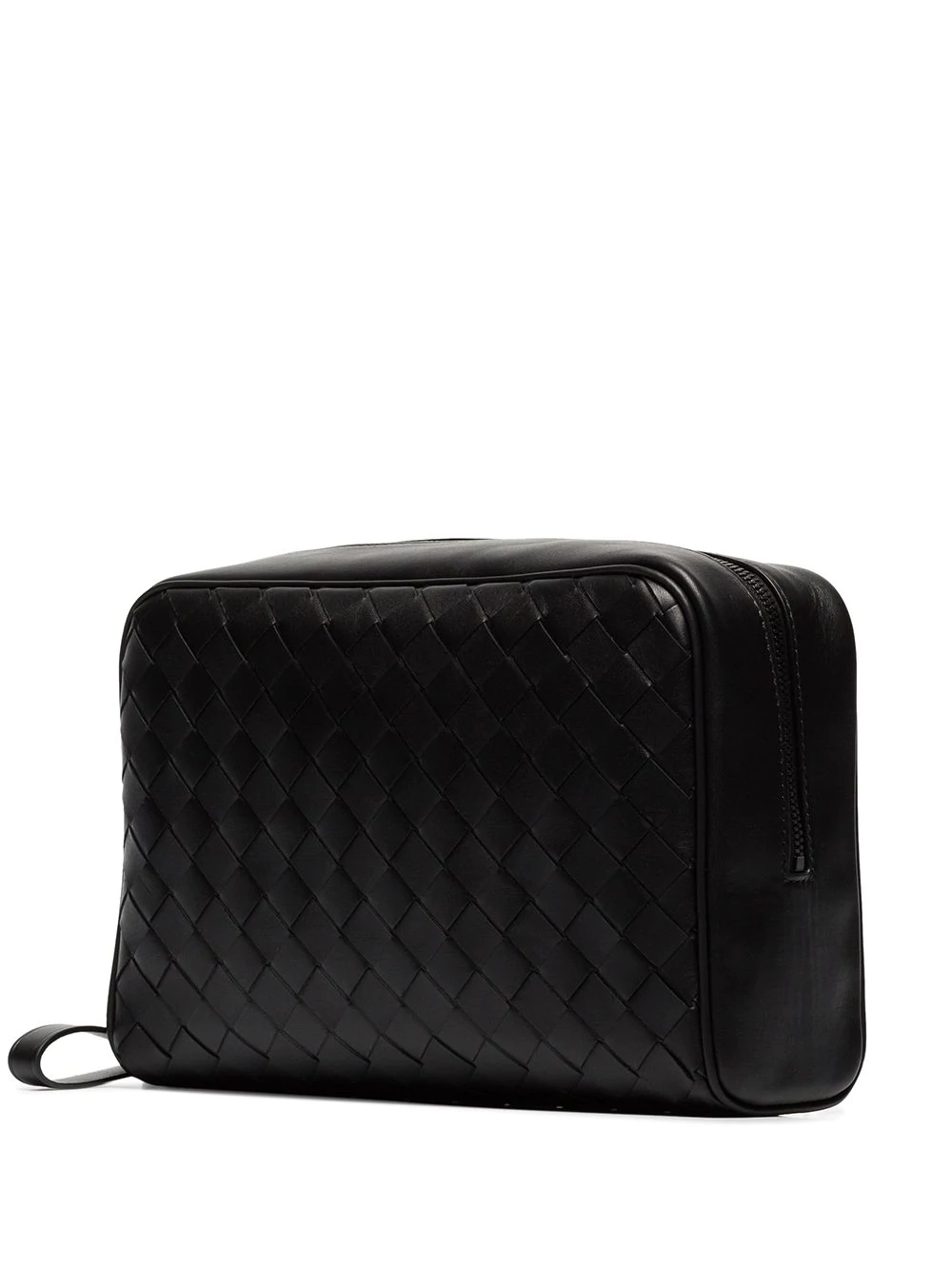 intrecciato weave wash bag - 3